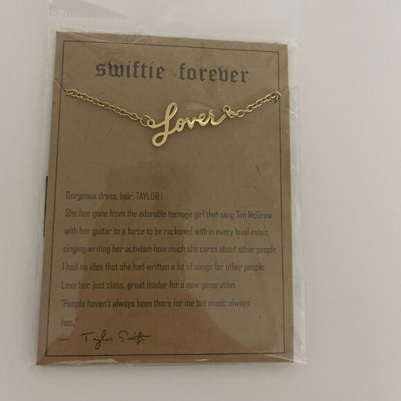 Taylor Swift necklace NWOT Jewelry Women’s Teens Girls Accessories - Picture 4 of 4